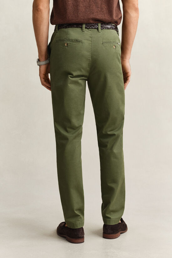 Pantalon chino classique coupe slim
