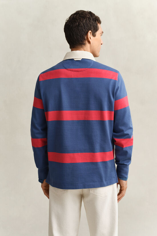 Polo Rugger &agrave; rayures