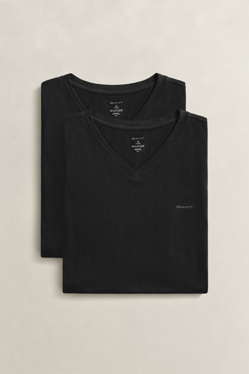 Lot de 2&nbsp;t-shirts col V