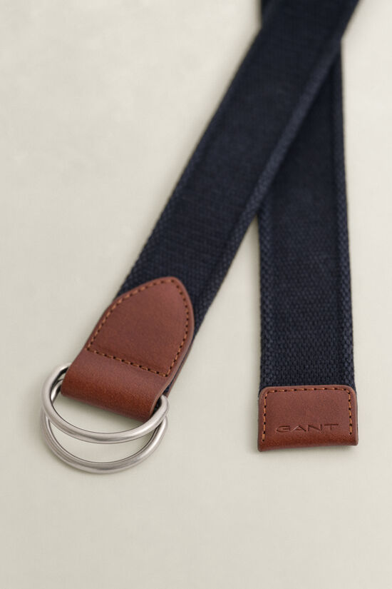 Ceinture en toile d&eacute;lav&eacute;e
