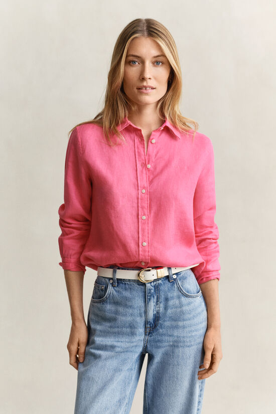 Chemise regular fit en lin