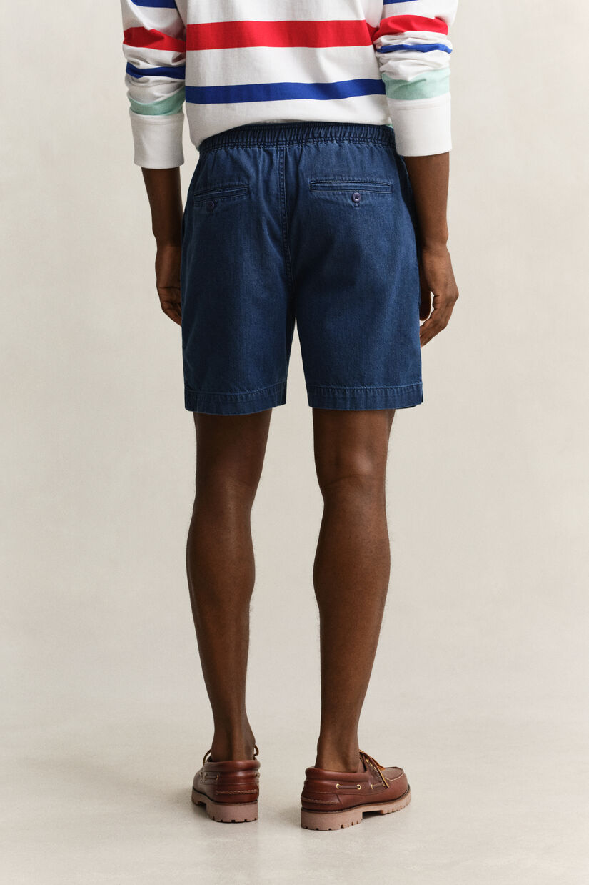Short en denim