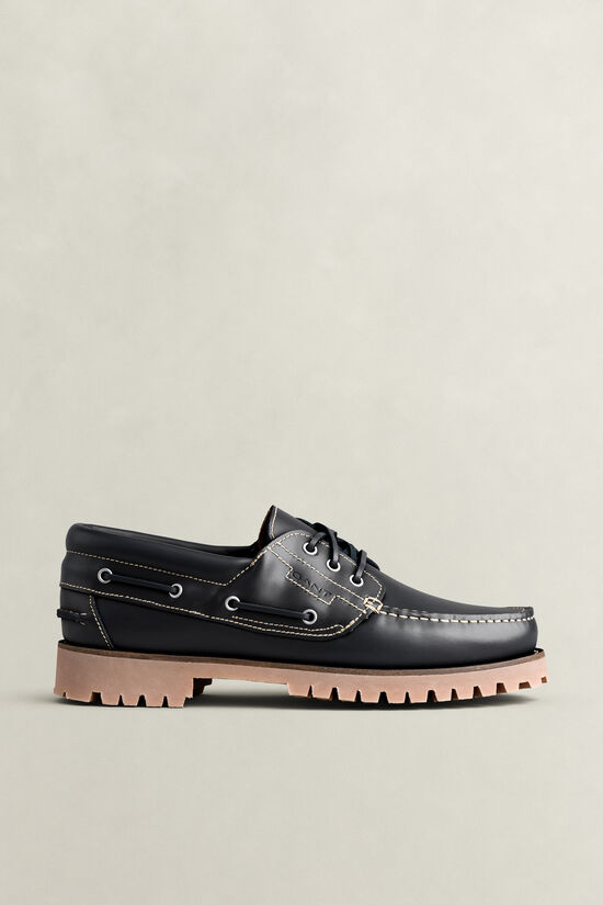 Chaussures bateau en cuir Tratton