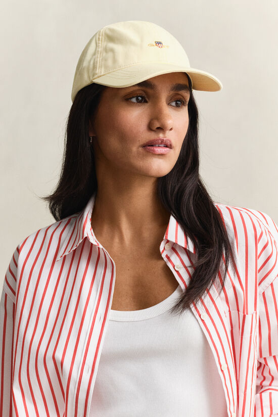Casquette en serg&eacute; de coton Shield