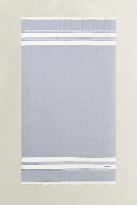 Serviette de plage &agrave; rayures Hammam