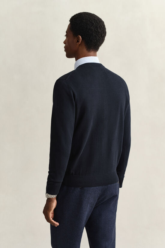 Pull col rond en coton