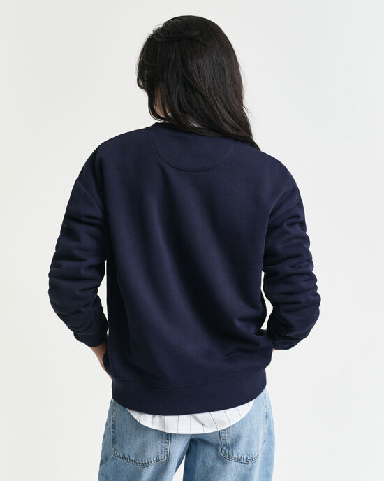 Sweat-shirt avec &eacute;cusson