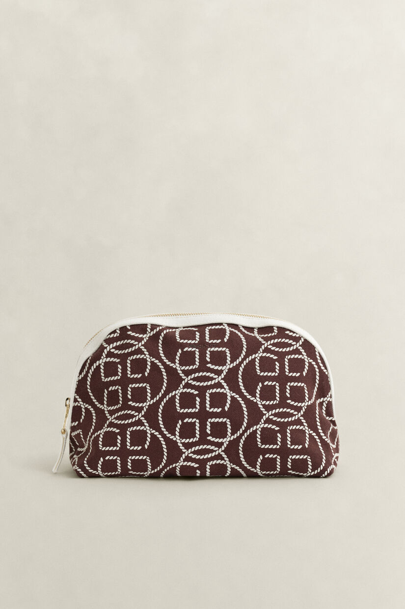 Trousse de toilette en toile