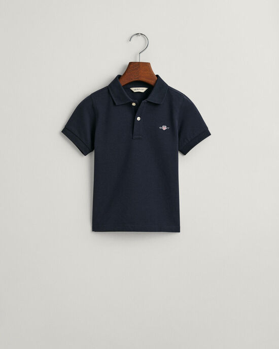Polo en coton piqu&eacute; Shield Kids
