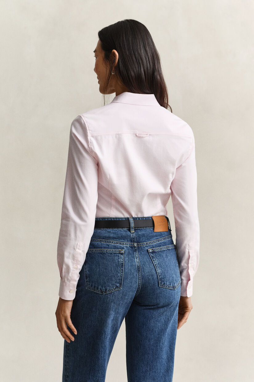 Chemise en coton Oxford stretch