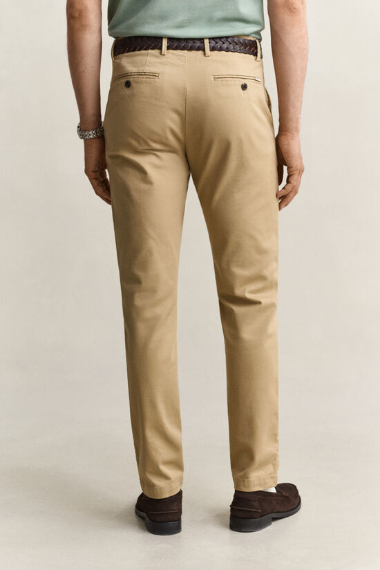 Pantalon chino &eacute;l&eacute;gant coupe slim