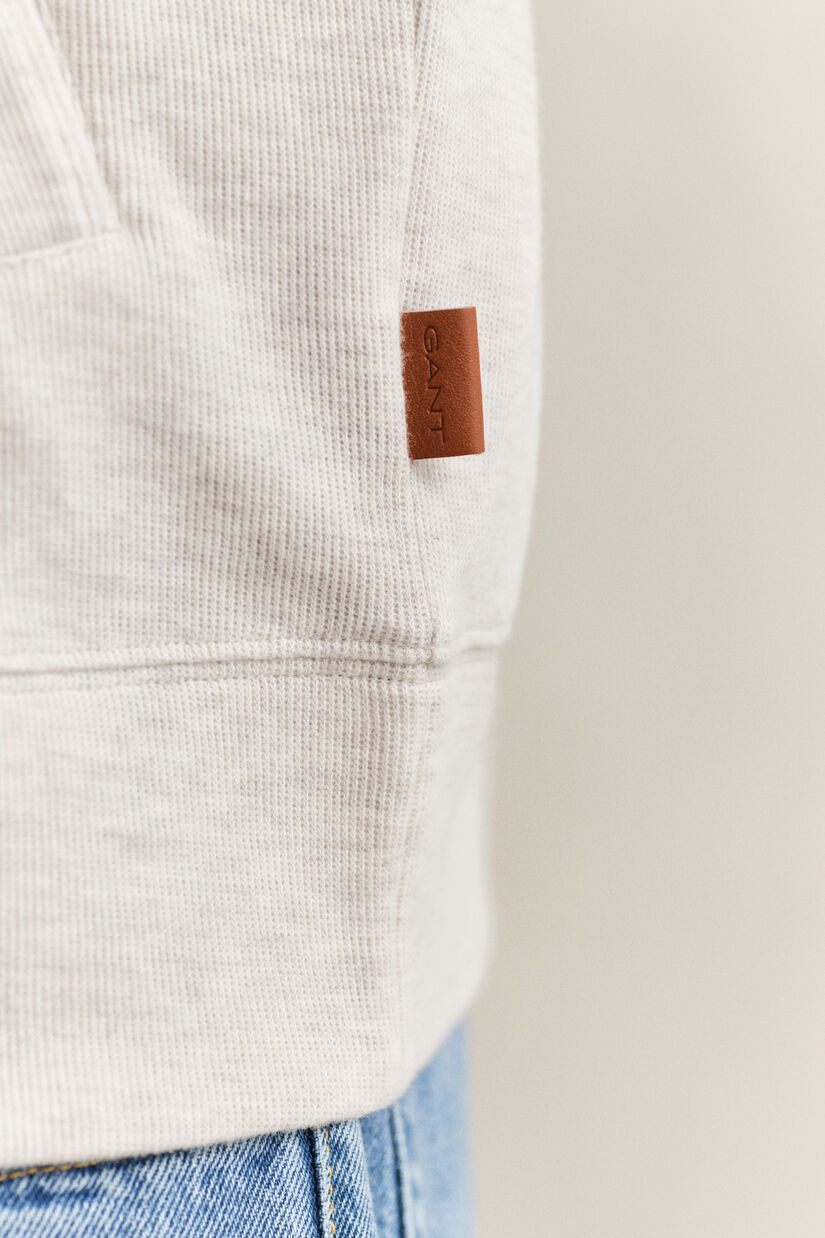 Sweat-shirt zipp&eacute; Sacker Rib