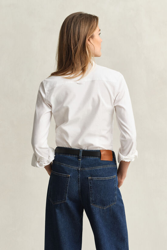 Chemise en coton Oxford stretch