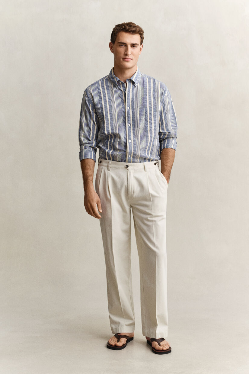 Pantalon chino en toile