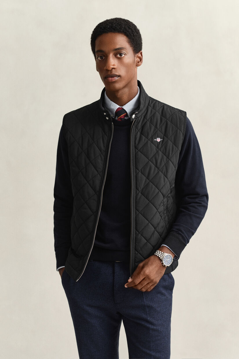 Doudoune sans manches matelass&eacute;e Windcheater