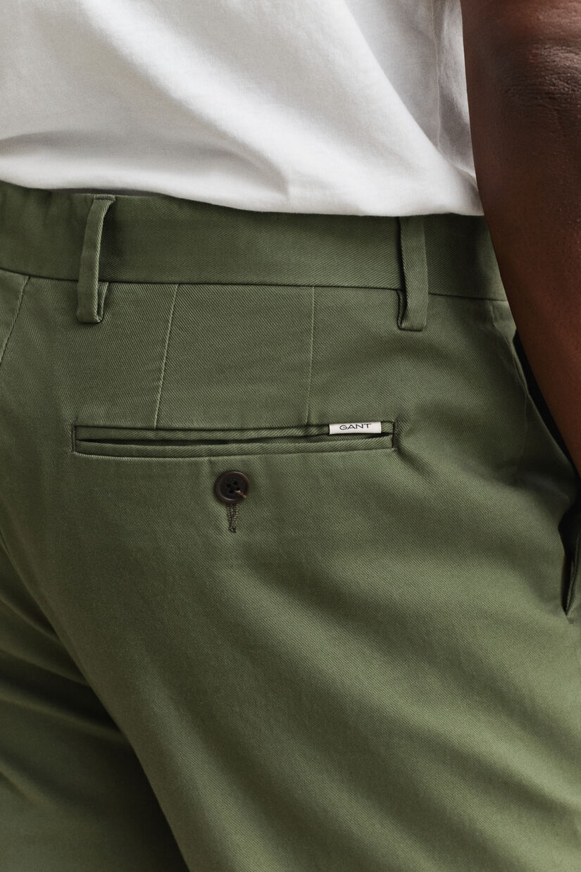 Pantalon chino &eacute;l&eacute;gant coupe regular