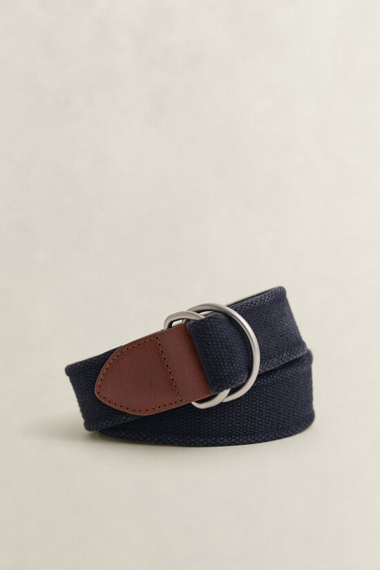 Ceinture en toile d&eacute;lav&eacute;e