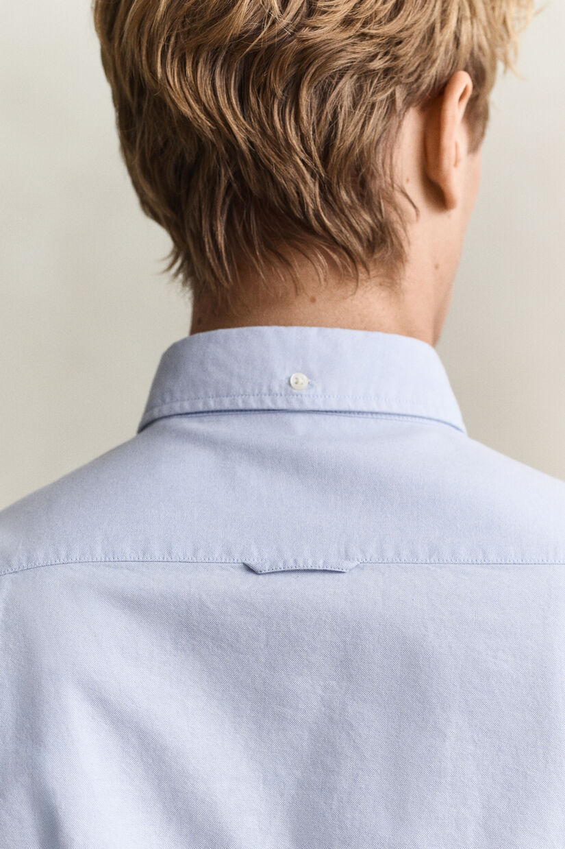 Chemise coupe slim en coton Oxford classique