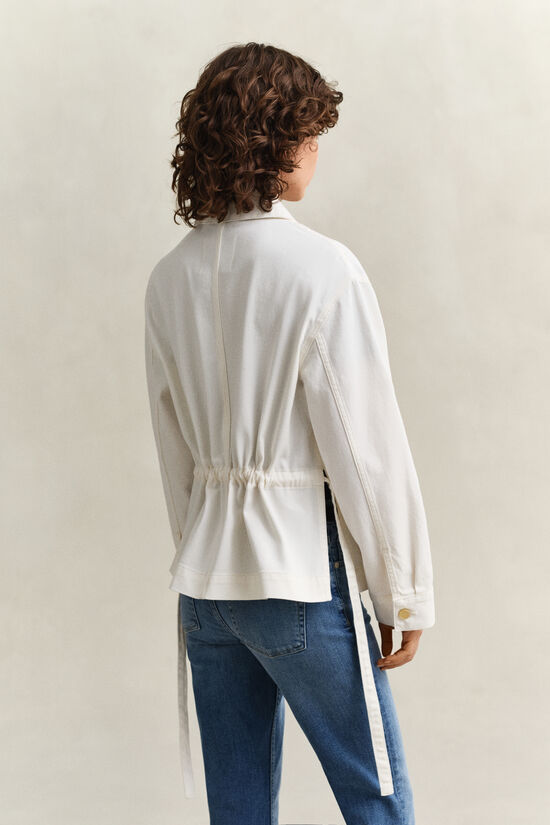 Veste en denim nou&eacute;e