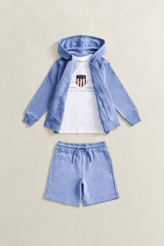 Ensemble sweat &agrave; capuche zipp&eacute;, t-shirt et pantalon de jogging Shield Gar&ccedil;on