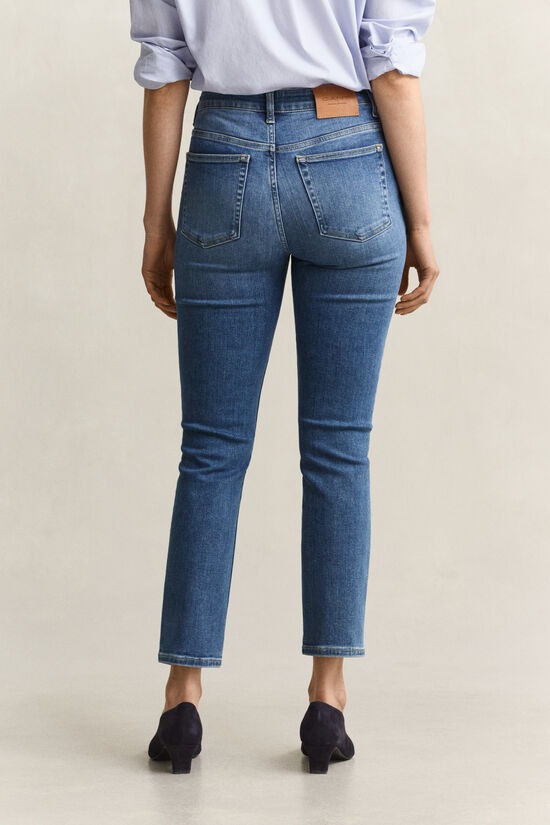 Jean court stretch