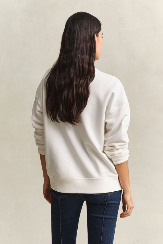Sweat-shirt avec &eacute;cusson