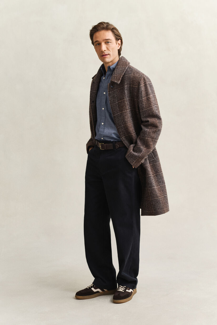 Chemise coupe regular en coton Oxford classique