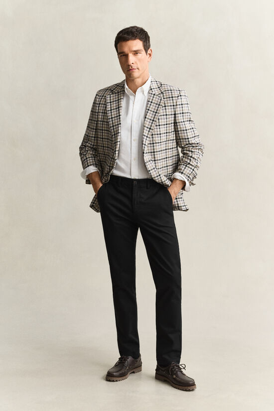 Pantalon chino &eacute;l&eacute;gant coupe slim