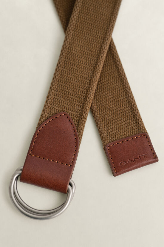 Ceinture en toile d&eacute;lav&eacute;e