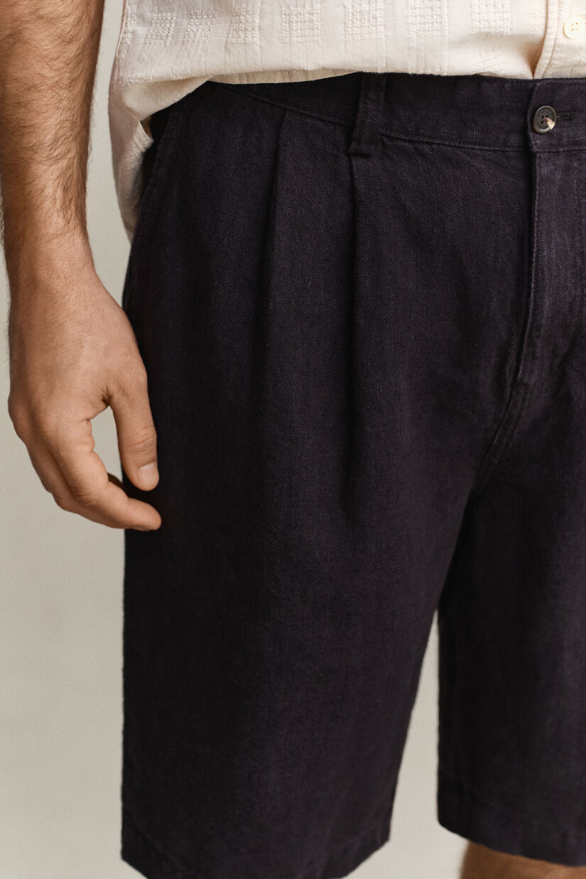 Short chino en lin