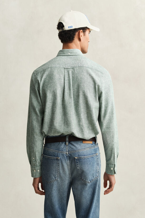 Chemise en lin m&eacute;lang&eacute;