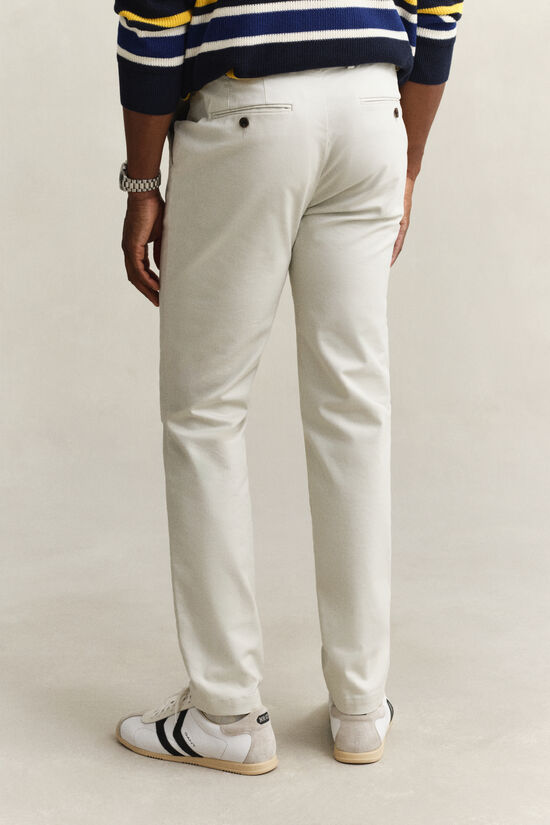 Pantalon chino &eacute;l&eacute;gant coupe slim