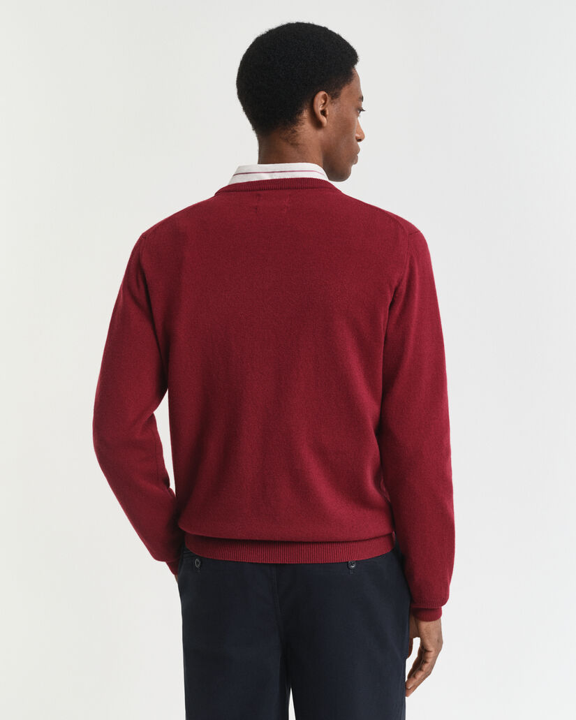 Pull ras du cou en laine d'agneau ultrafine