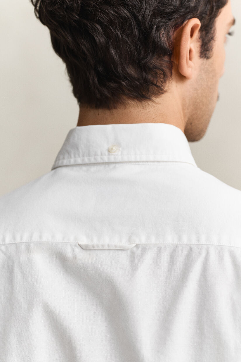 Chemise coupe slim en coton Oxford stretch