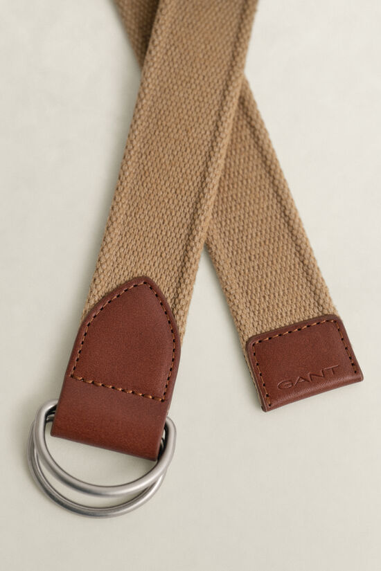 Ceinture en toile d&eacute;lav&eacute;e