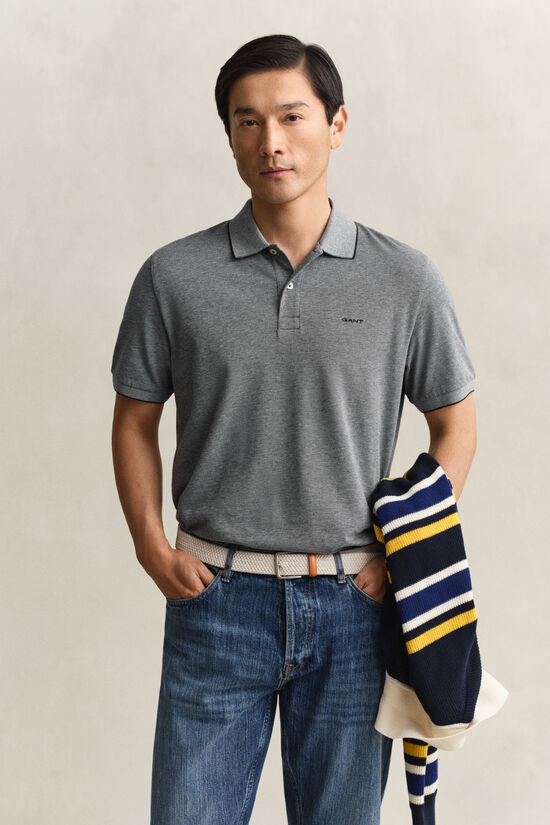 Polo bicolore