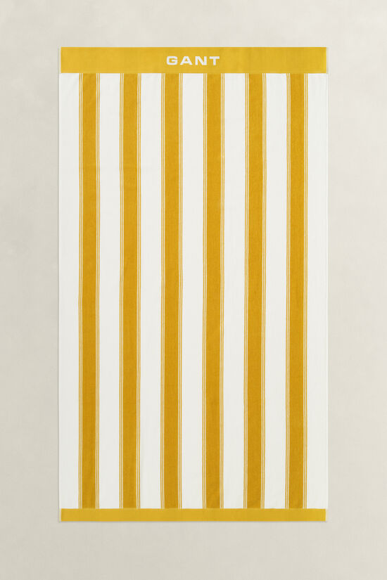 Serviette de plage &agrave; rayures Yacht