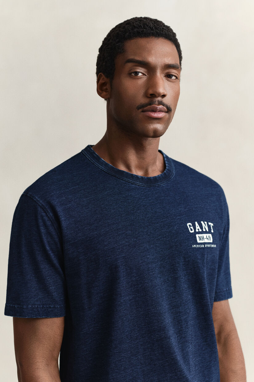 T-shirt indigo