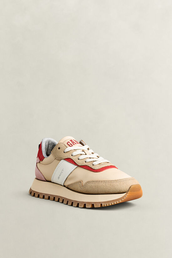 Baskets en daim et nylon Caffay