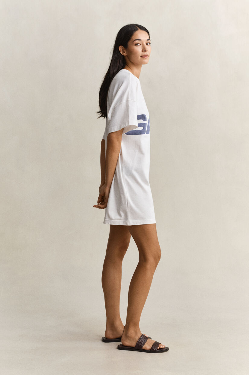 Robe t-shirt &agrave; imprim&eacute; graphique