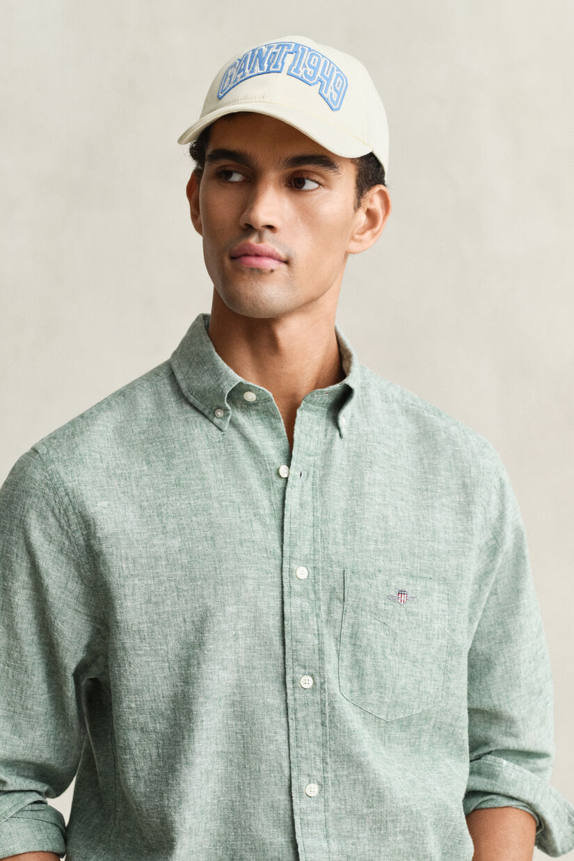 Chemise en lin m&eacute;lang&eacute;