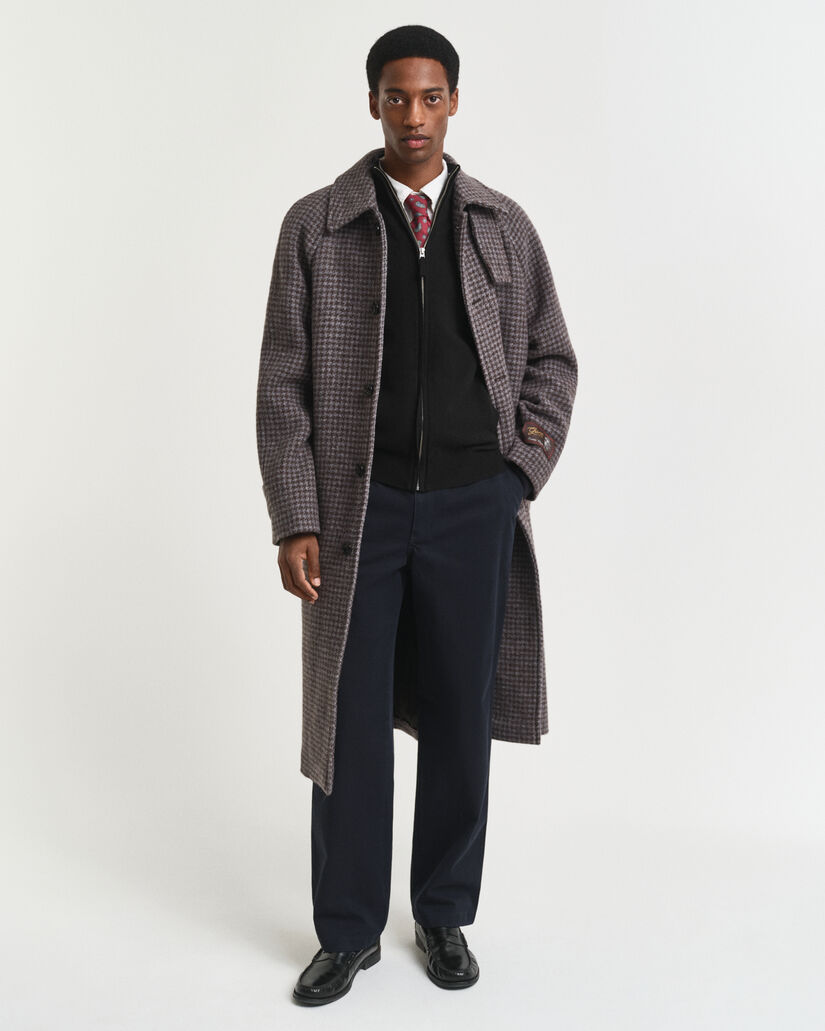 Cardigan zipp&eacute; en laine d'agneau ultra-fine