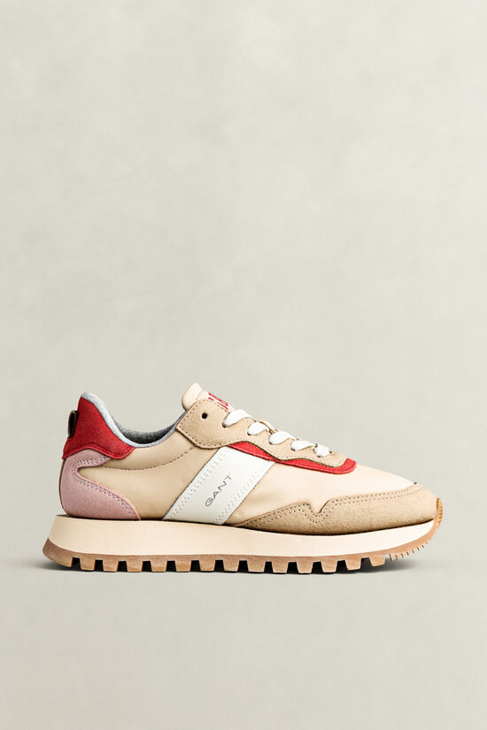 Baskets en daim et nylon Caffay