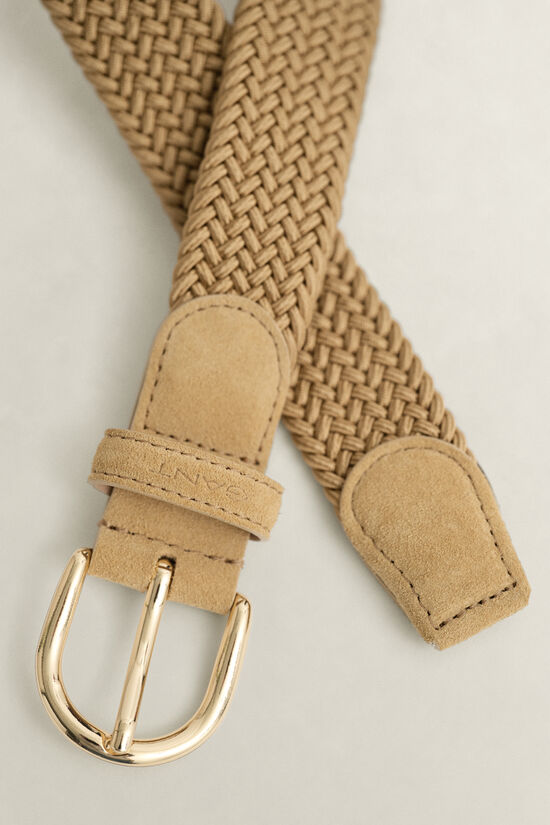 Ceinture tress&eacute;e &eacute;lastique