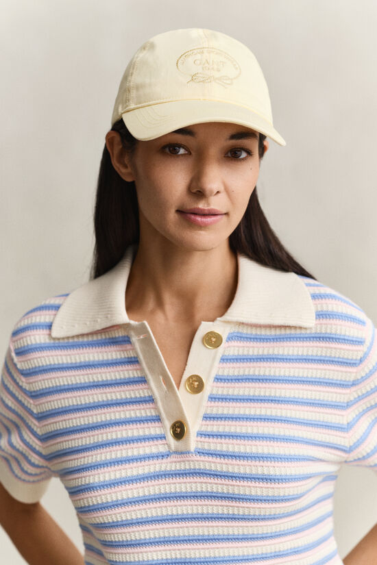 Casquette en serg&eacute; de coton Graphic