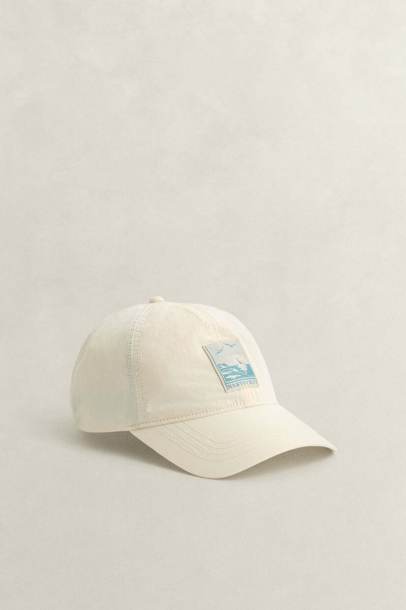 Casquette graphique effet froiss&eacute;