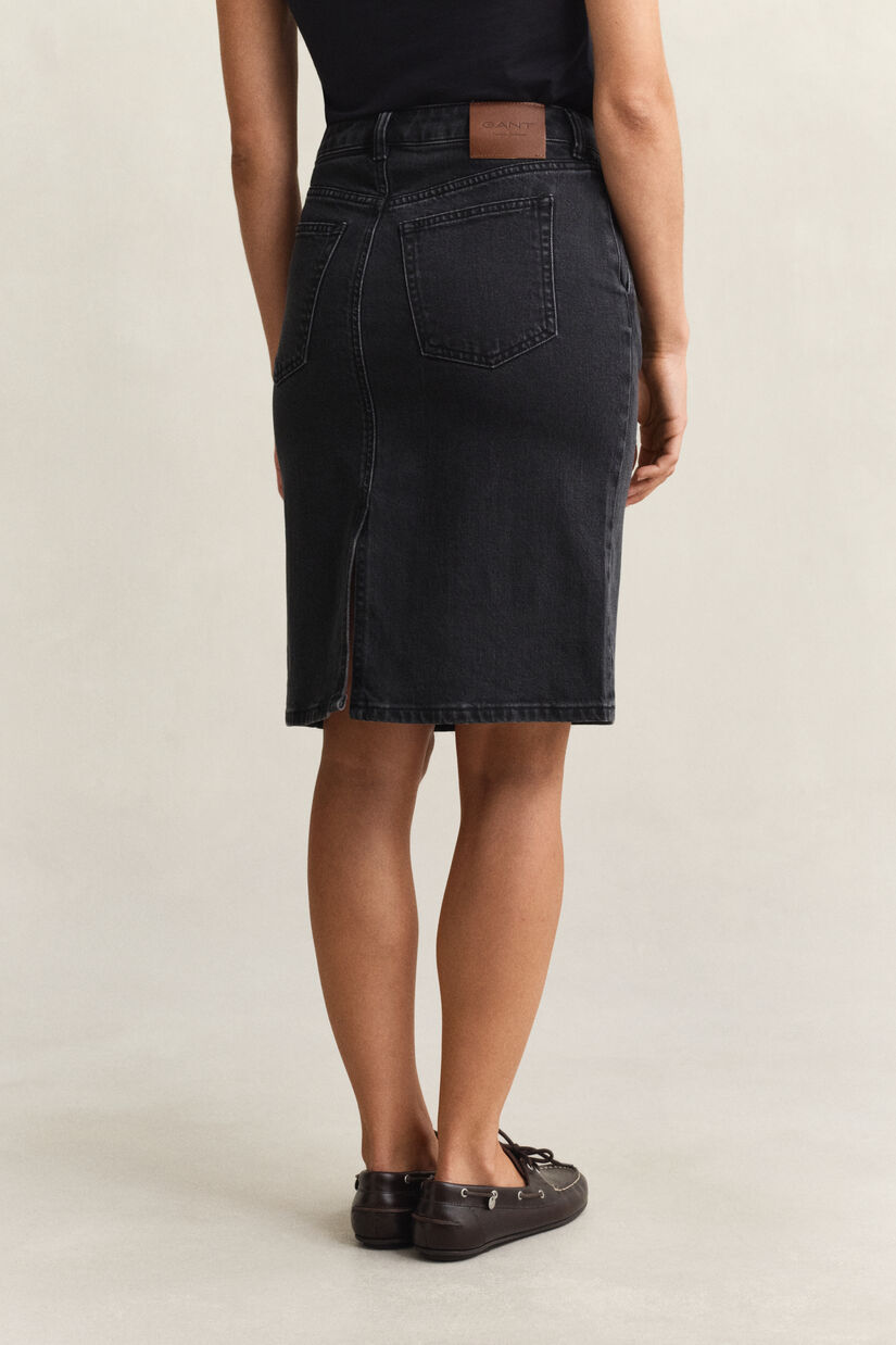 Jupe crayon en denim