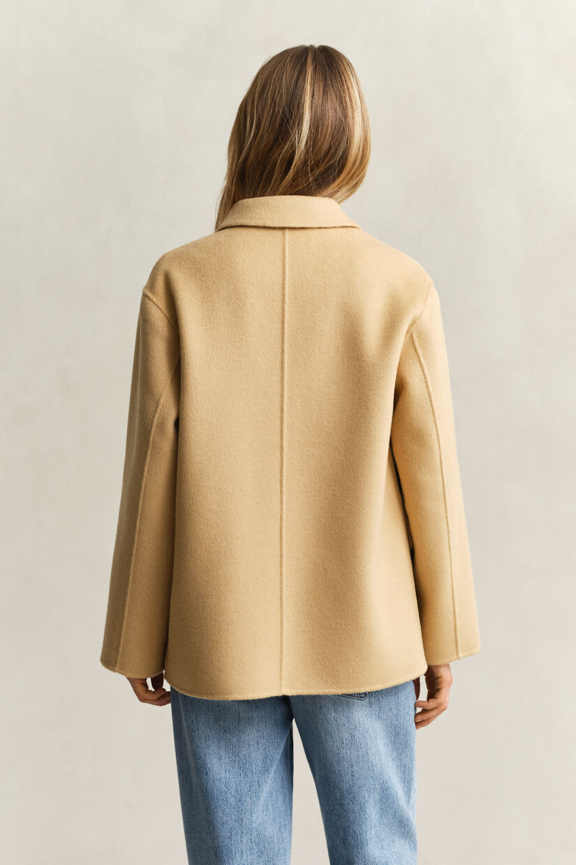 Veste cousue main