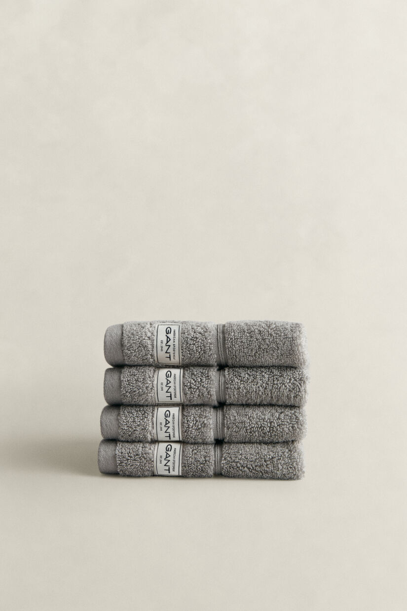 Lot de 4&nbsp;serviettes Premium 30&nbsp;x&nbsp;30