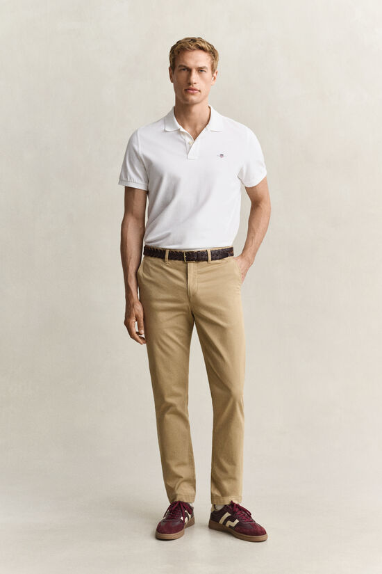 Pantalon chino classique coupe slim